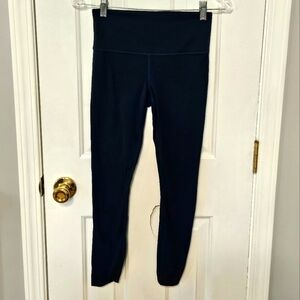 Athleta Navy Blue Leggings Size XS. 25" Inseam